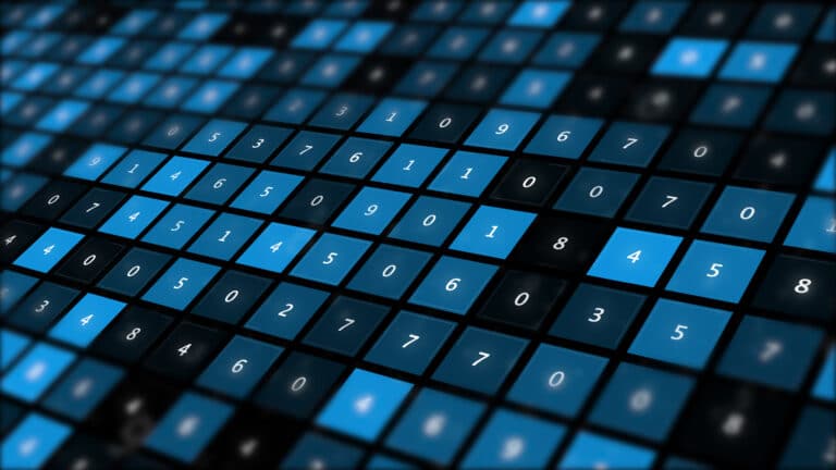 Defense and PIN code entry panel abstract background.